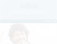 Tablet Screenshot of barsoumdental.com